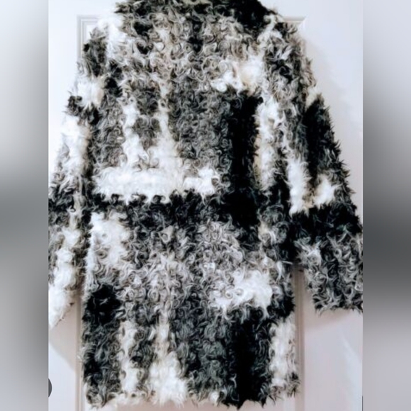 Zara teddy bear coat - Picture 4 of 8